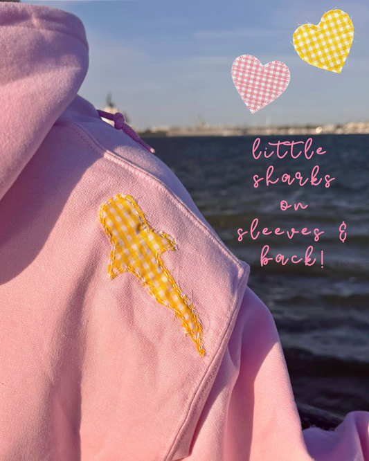 Whaleshark Patchwork hoodie