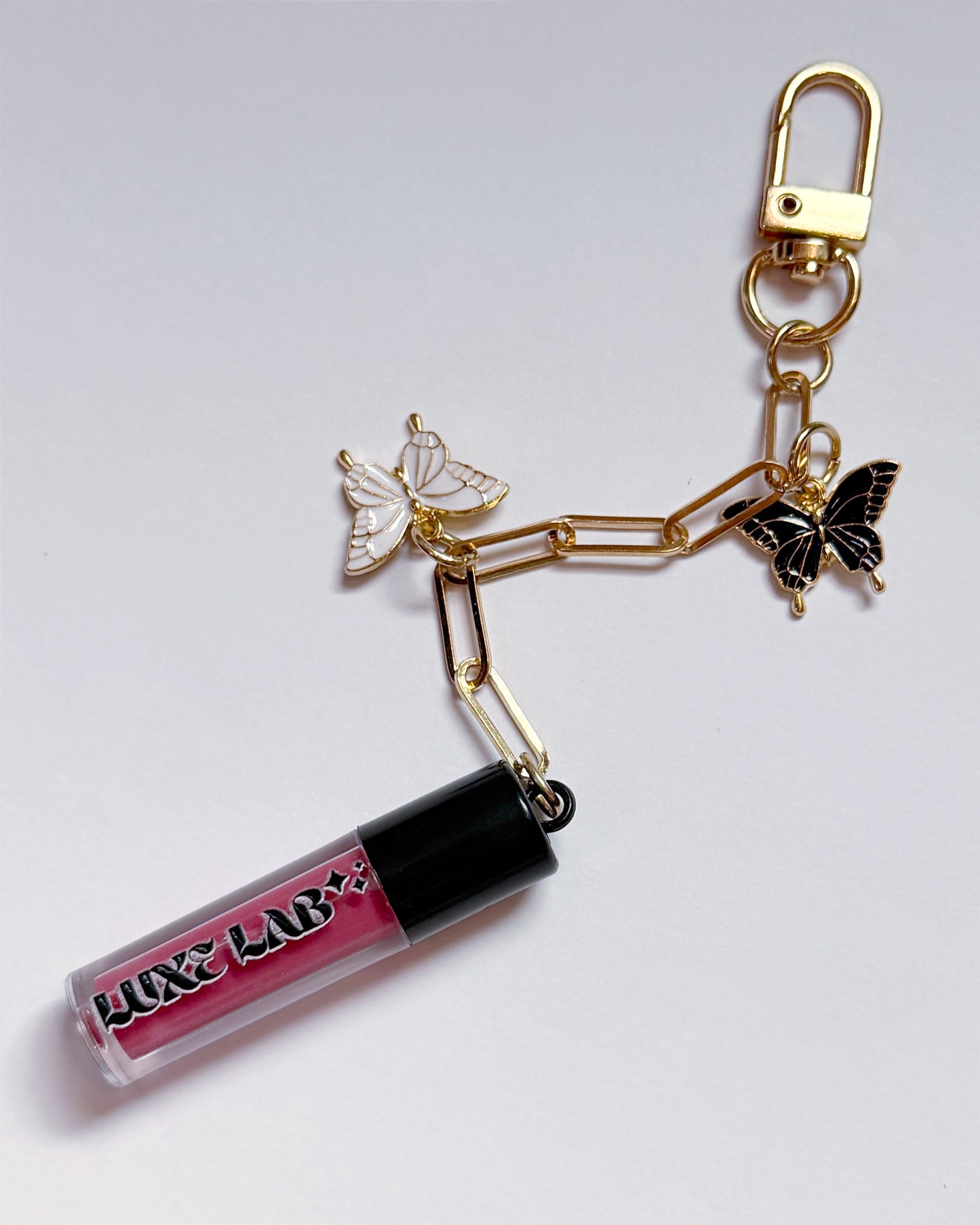 Mini Gloss Keychain Butterflies