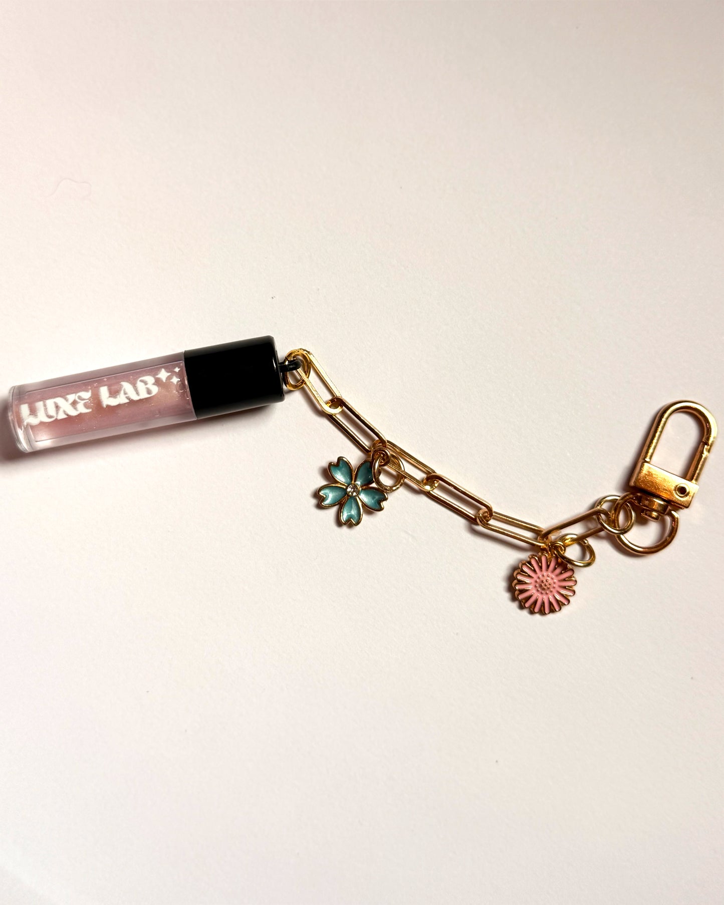 Mini Gloss Keychain Light Pink