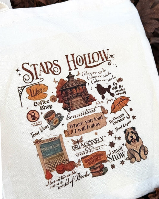 Stars Hollow Tote Bag + Charm + Gloss