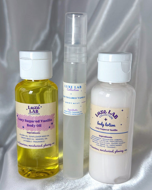 Cozy Sugared Vanilla Mini Bundle